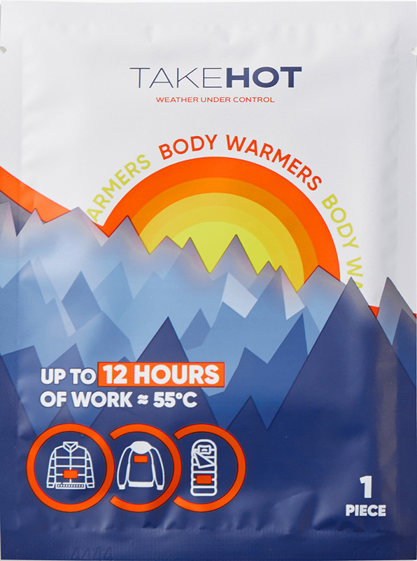 Грілка хімічна TAKEHOT для тіла 1 шт